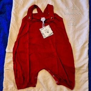 Bamboo bubble jumpsuit overalls